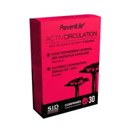 SID Nutrition Prevent Life Activ Circulation 30 comprimés