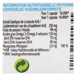 Naturland Huile de Krill Manganèse 45 capsules