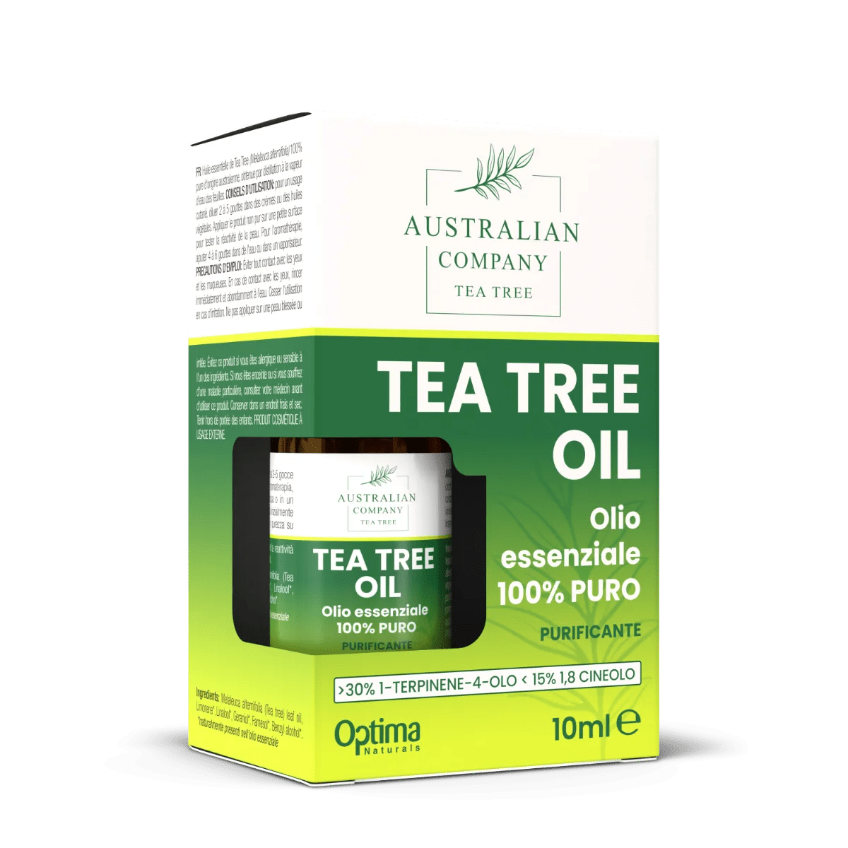 Optima Australian Tea Tree Olio Essenziale Antimicotico 10 ml