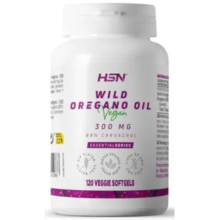 HSN Wild Oregano Oil 300mg 120 Vegetable Pearls