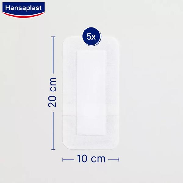 Hansaplast Sensitive 4XL 5 Dressings