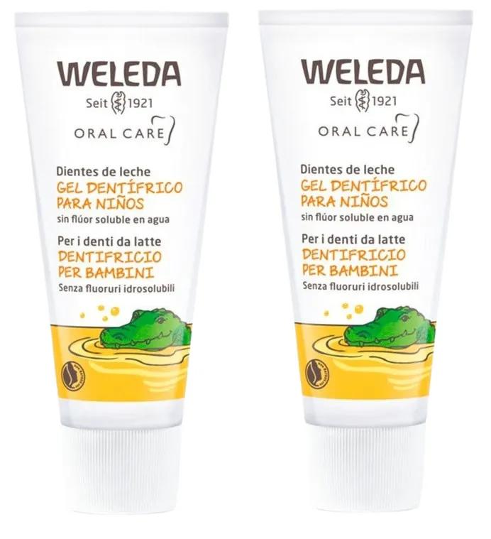 Weleda Kindertandpastagel 2 eenheden x 50 ml