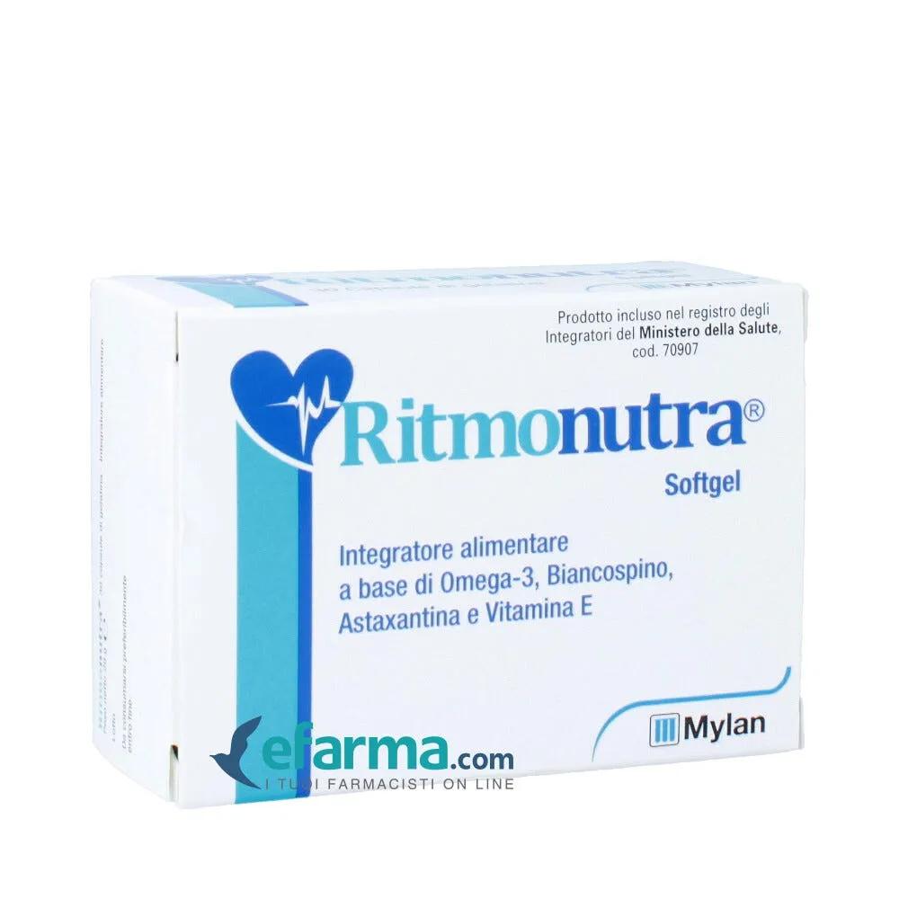 Rottapharm Ritmonutra Integratore Cardiovascolare 30 Softgel