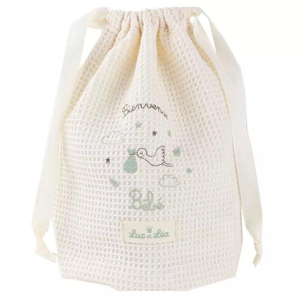 Luc & Lea Pochette Cotone Naissance