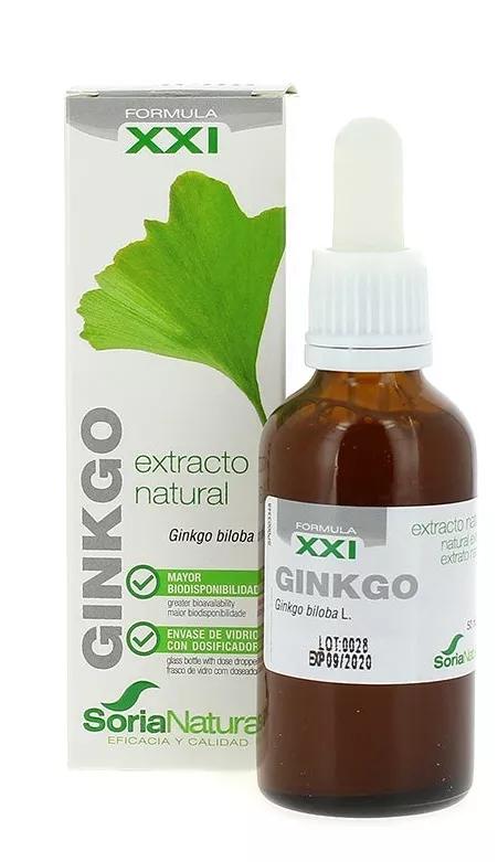 Soria Natural Formula XXI Extrait Naturel de Ginkgo Biloba 50 ml