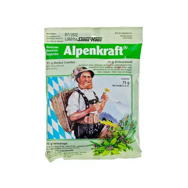 Salus Caramelos con Plantas Alpenkraft 75g