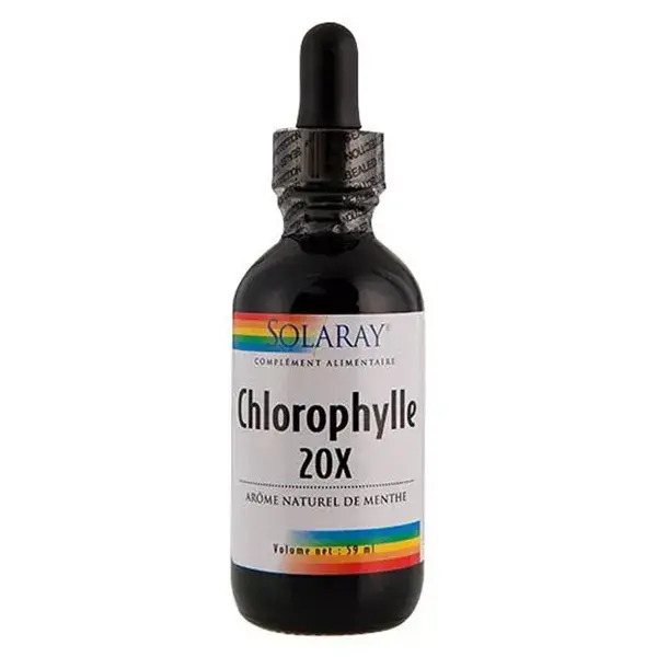 Solaray Chlorophylle 20 x Liquide 59ml