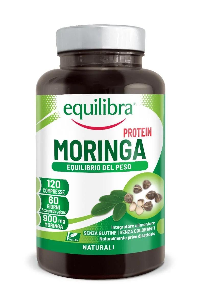 Equilibra Moringa Protein Integratore Per L'equilibrio del Peso 120 Compresse