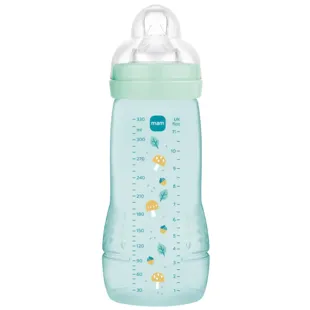MAM Easy Active Thick Liquids Baby Bottle Bright Blue +6m 330ml