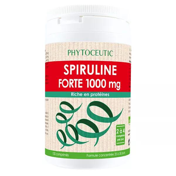 Phytoceutic Spirulina fuerte 1000mg 100 tabletas