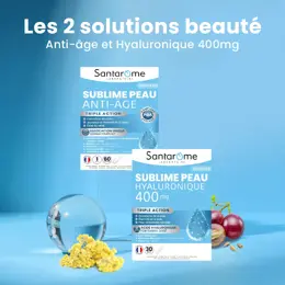 Santarome - Sublime peau hyaluronique - hydratation - 30 Gelules