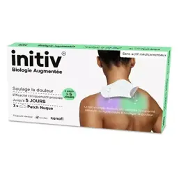 Initiv Patch nuque - Soulage la douleur jusqu’à 5 jours – Boite de 3 patchs