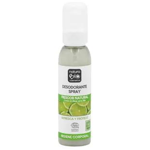 Naturabio Cosmetics Deodorante Spray Freschezza Naturale Aloe Vera &amp; Limone 100 ml