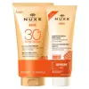 Nuxe Sun Duo Lait Solaire SPF30 150ml et Shampooing Douche après-soleil 100ml