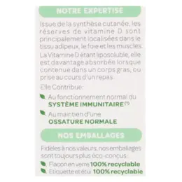 SuperDiet La Vitamine D3 Végétale 1000UI 20ml