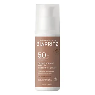 Laboratoires de Biarritz Crema Solare Crema Colorata SPF50 Dorato Bio 50ml