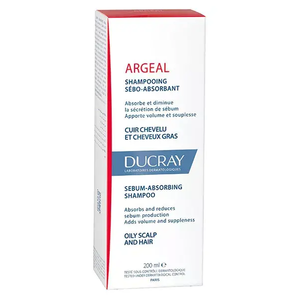Ducray Argeal Shampoing Sébo-Absorbant 200ml