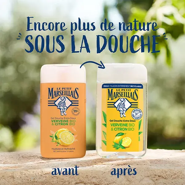 Le Petit Marseillais Gel Douche Verveine Citron 250ml