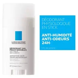 La Roche Posay Déodorant Physiologique 24H Stick 40g