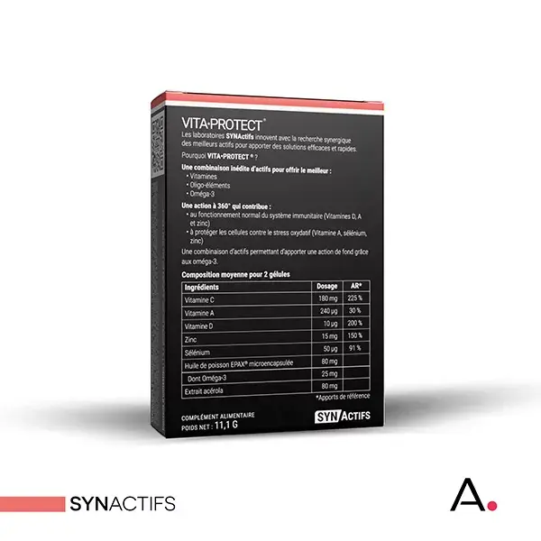 Synactifs Vitaprotect 30 comprimidos