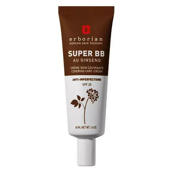 Erborian Super BB Crème-Soin Couvrante Anti-Imperfections SPF20 Chocolat 40ml