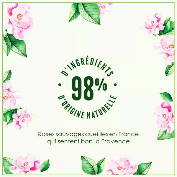 Le Petit Marseillais Bio Gel Douche Hydratant Rose Sauvage Éco-Recharge 250ml