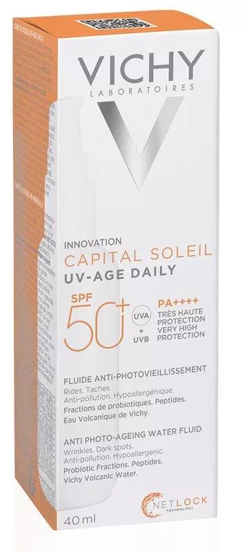 Vichy Idealia Capital Soleil UV-AGE Water Fluid AntiFotoenvelhecimento SPF50+