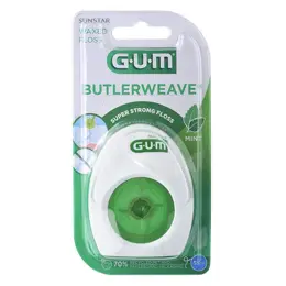 Gum Fil Dentaire ButlerWeave Ciré Menthe