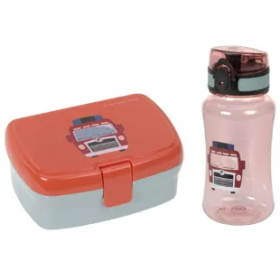Lassig Lunch Box + Firefighter Bottle 460 ml
