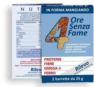 4 Ore Senza Fame Barrette Barretta 2x25 g