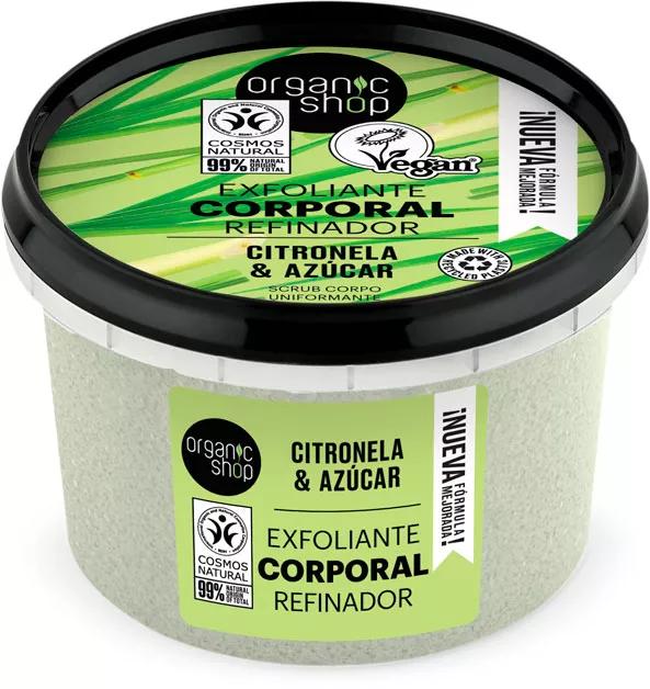 Organic Shop Exfoliante Corporal Refinador Citronela 250 ml