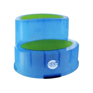 dBb Remond Scalini Blu Brillantinato Traslucido