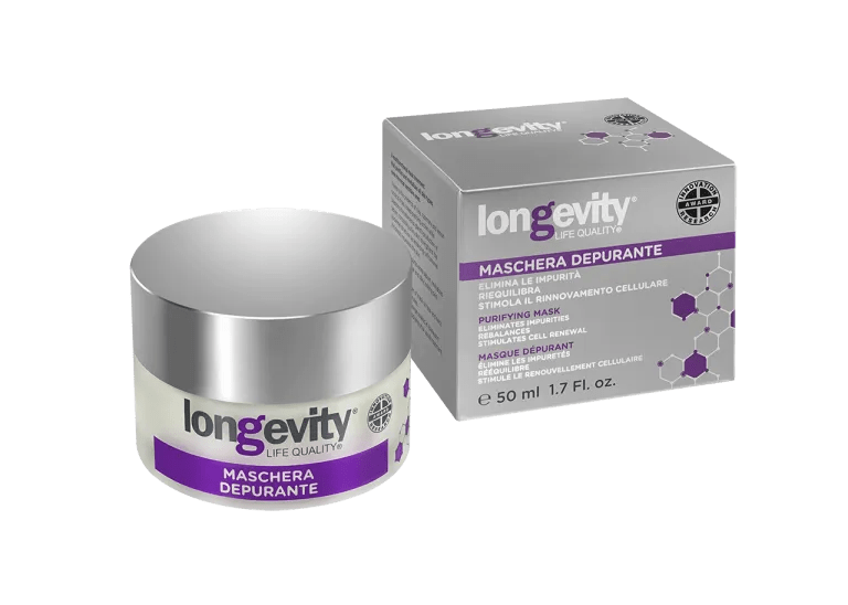 Longevity Maschera Depurante Viso 50 ml