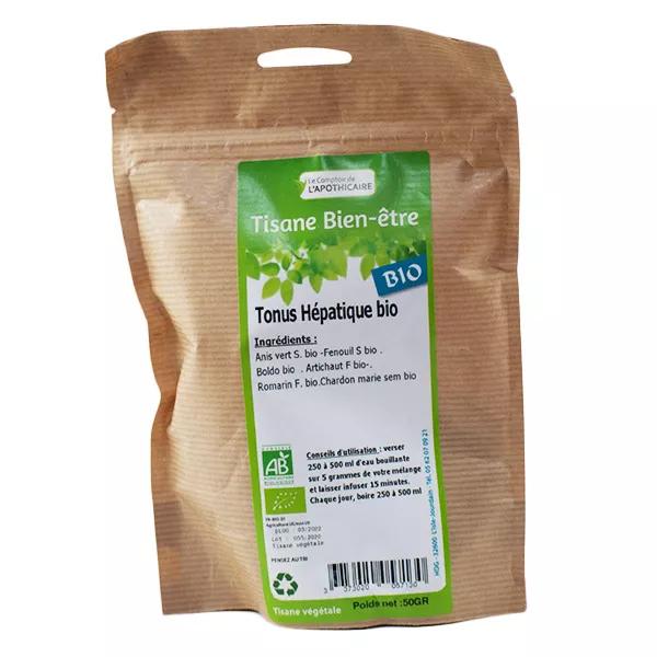 Le Comptoir de l'Apothicaire Tisana Tono Hepático Bio 50g
