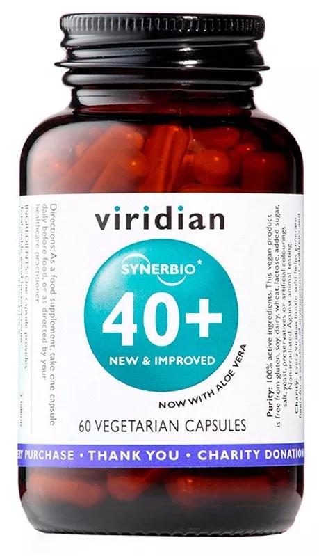 Viridian Synerbio 40+ 60 Cápsulas