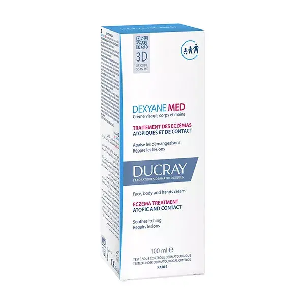 Ducray Dexyane Med Crème Réparatrice Apaisante Eczéma 100ml