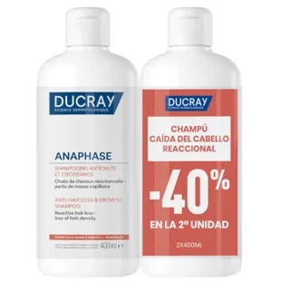 Ducray Anaphase Champô Antiqueda Reativo 2x400 ml