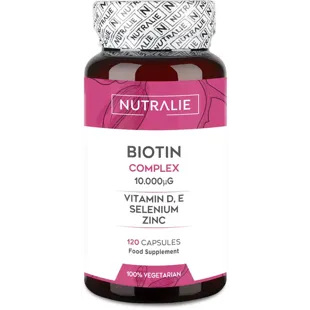 Nutralie Biotin Complex Haar, Haut und Nägel 120 Kapseln
