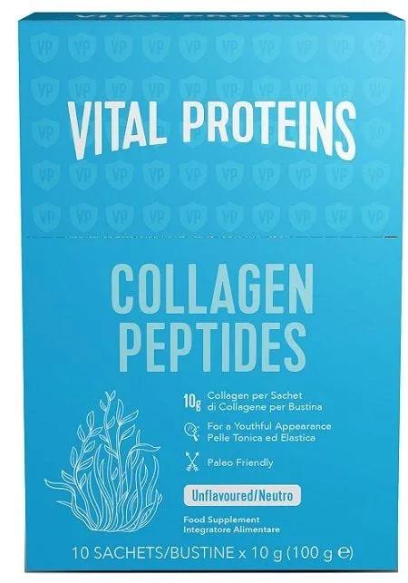 Vital Proteins Collagen Peptides Integratore 10 Bustine