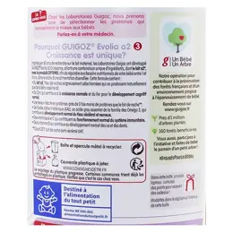 Guigoz Evolia A2 Lait Croissance 3ème âge 800g