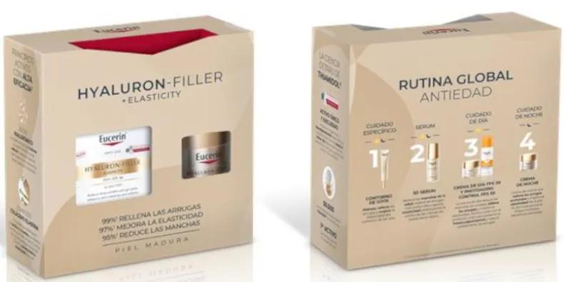 Eucerin Hyaluron Filler Elasticity 50 ml + Eye Contour 15 ml