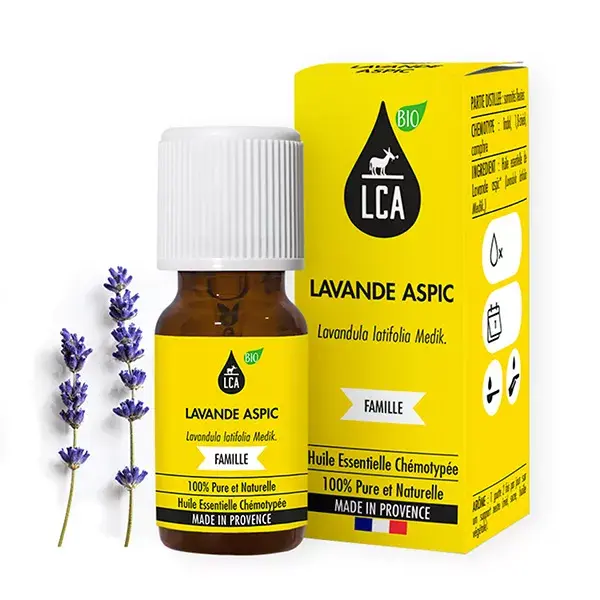 LCA Olio Essenziale di Lavanda Spica BIO 10 ml