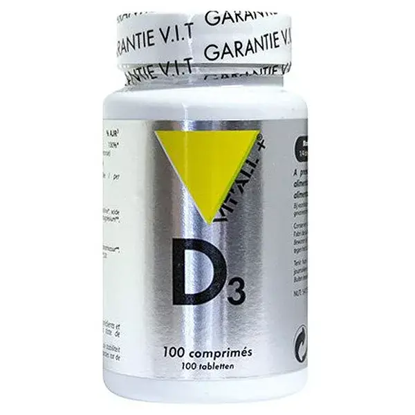 Vit'all+ Vitamine D3 100 comprimés