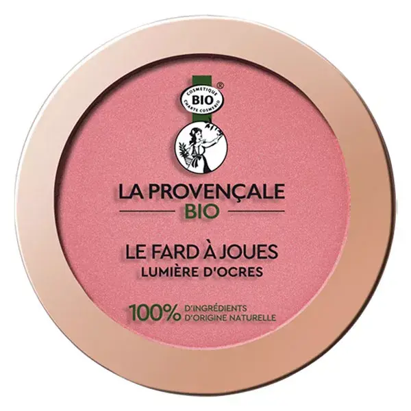 La Provençale Le Teint Blush Light Ochre N°01 Organic Sandstone Rose 8g
