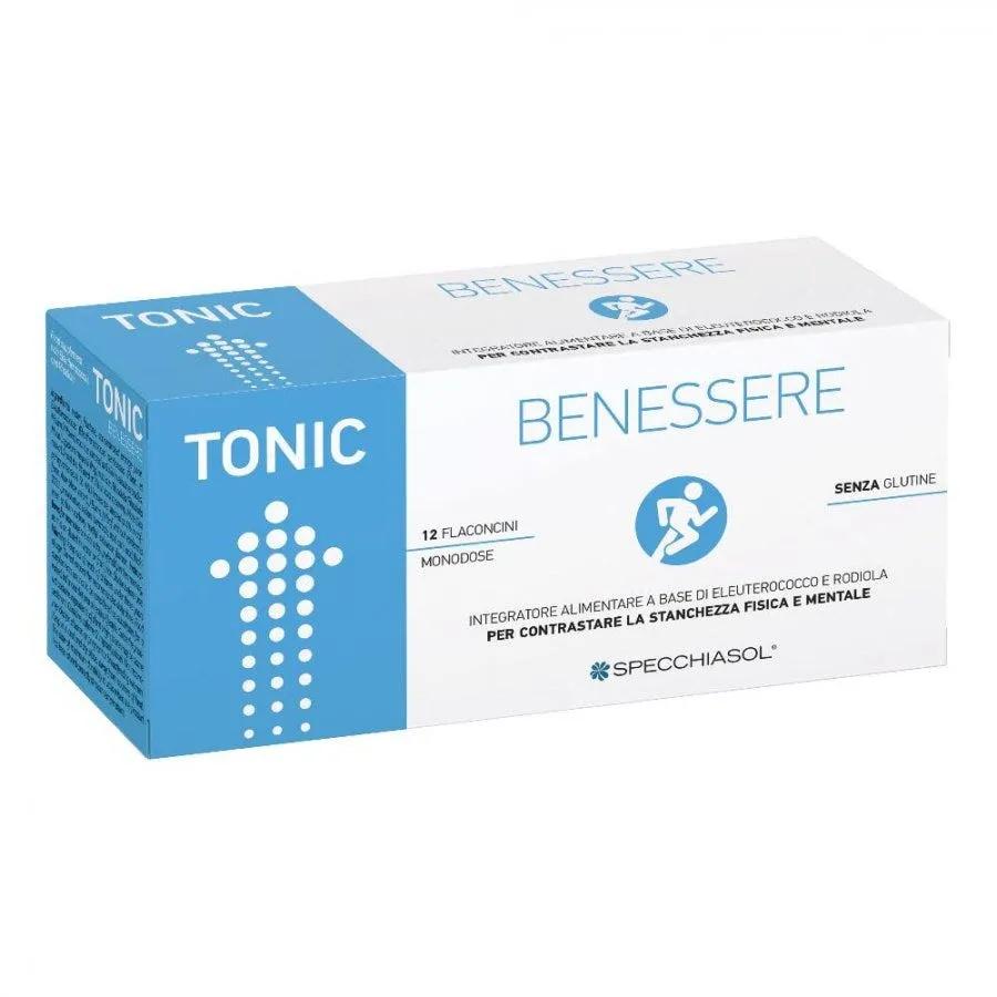 Specchiasol Tonic Benessere Integratore Tonico Adattogeno 12 Flaconcini