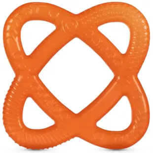 Baboo Kühlwasser-Beißring Orange Kugel +4m