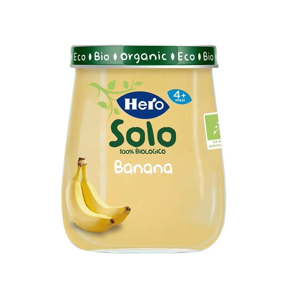 Hero Solo Omogeneizzato Banana 100% Bio 120 g