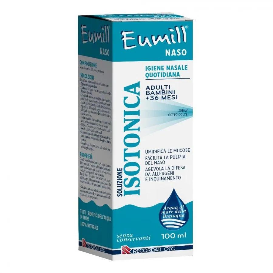 Eumill Naso Soluzione Isotonica Spray Adulti Bambini +36 Mesi 100 ml