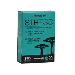 SID Nutrition Prevent Life Stress 30 comprimés