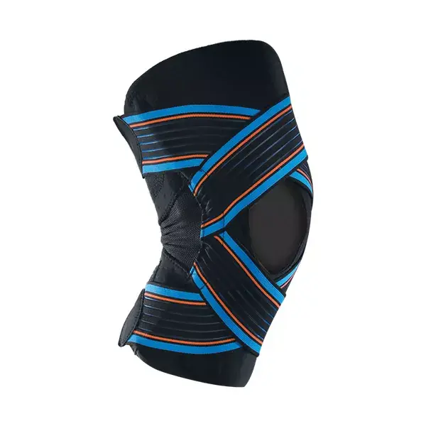 Thuasne Sport Genouillère Strapping Ouverte Taille L Noir